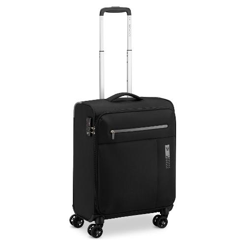 Roncato Trolley cabina morbido tg. S (42Lt) 4 ruote (40x20x55cm) LITE SOFT Nero 41474681