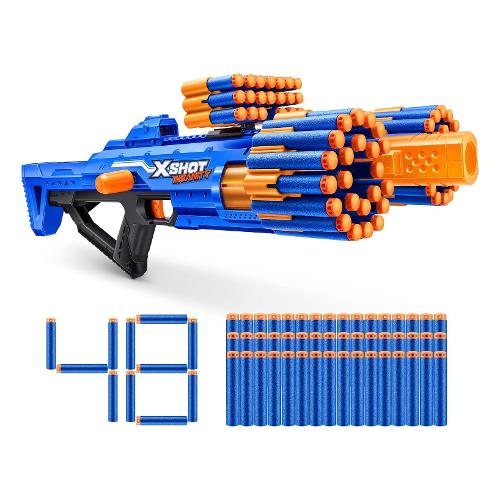 Zuru Fucile blaster Insanity Manic Berzerko con 48 colpi (70cm) X SHOT ZUR36610