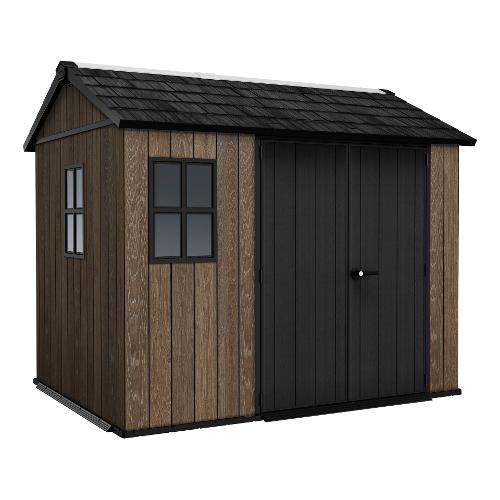 Keter Casetta giardino termoplastica (287x230x246cm) APEX 759/975 Walnut e Black K263097