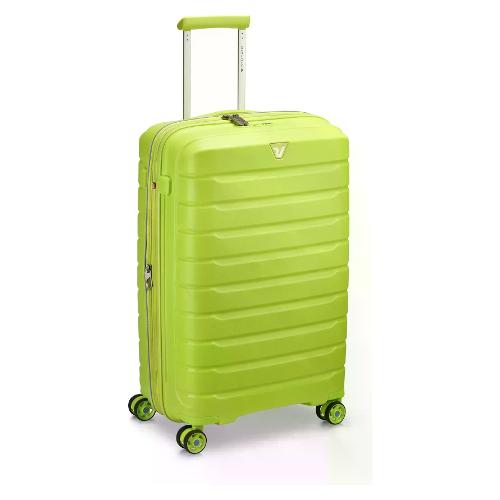 Roncato Trolley rigido espandibile tg. M (86Lt) 4 ruote (44x26x68cm) B-FLYING Cyber lime 41818277