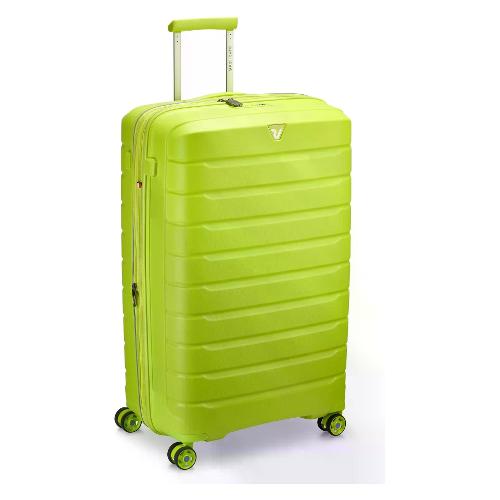 Roncato Trolley rigido espandibile tg. L (128Lt) 4 ruote (50x30x78cm) B-FLYING Cyber lime 41818177