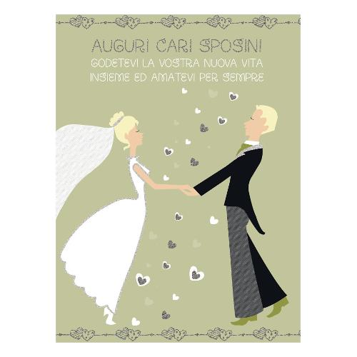 Marpimar Biglietto auguri Matrimonio (11,8x16,8cm) (1pz) LOD102