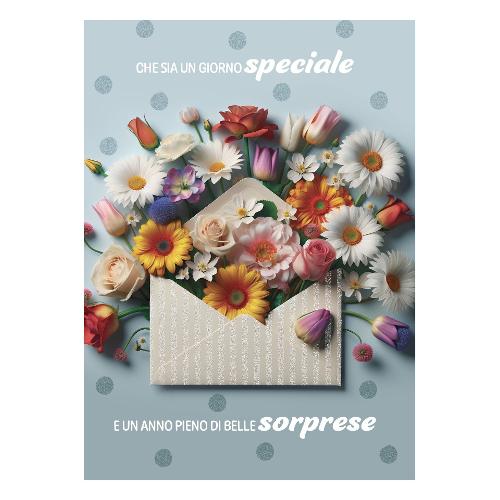 Marpimar Biglietto auguri Compleanno GVE48