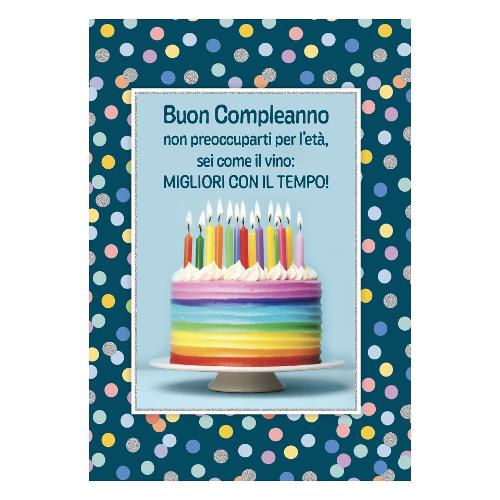 Marpimar Biglietto auguri Compleanno GVE35