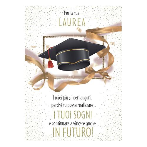 Marpimar Biglietto auguri Laurea GVE152