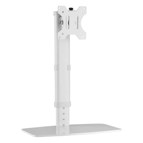 Techly Supporto monitor TV scrivania ( 6 Kg ) VESA 100 x 100 White ICA LCD 260