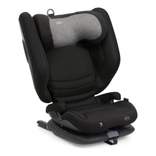 Chicco Seggiolino auto I-Size (100-150cm) FOLD & GO Easy Recline One Step System Posh black 04087117330000