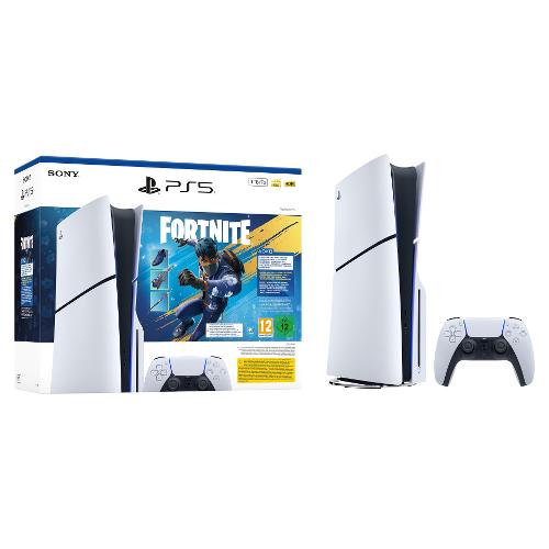 Playstation Console videogioco PLAYSTATION 5 Fortnite Flowering Chaos Bundle 1TB Slim White 1000049836
