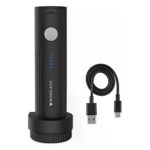 Roncato Pompa sottovuoto SMART TRAVEL USB C  ricaricabile per sacco salvaspazio Nero 41904500