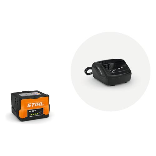 Stihl Caricabatterie 36V Starter kit con batteria AK30S 5 Ah AK SYSTEM 450200075902