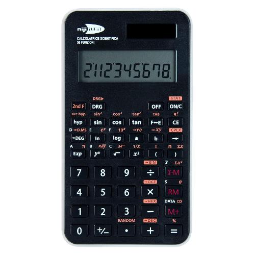 Lebez Calcolatrice Scientifica NIJI DIGIT Black 61825