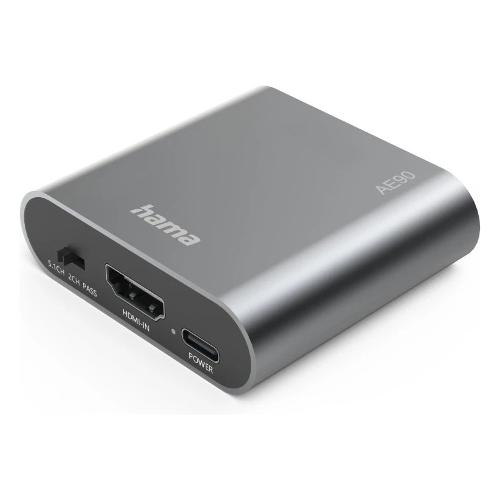 Hama Convertitore audio AE90 HDMI Audio Extractor Gray 00205100