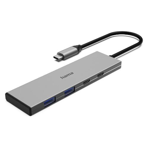 Hama Hub USB 3.2 Gen2 Gray 4 porte 00200147