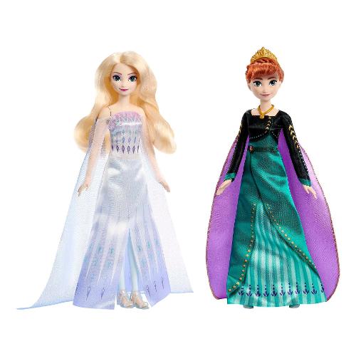 Mattel Set bambola Anna con Elsa DISNEY FROZEN HMK51