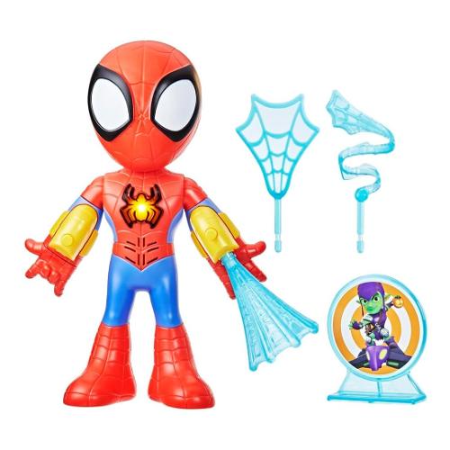 Hasbro Personaggio elettrocnico Suit up con accessori (25cm) SPIDEY & AMAZING FRIENDS F8317