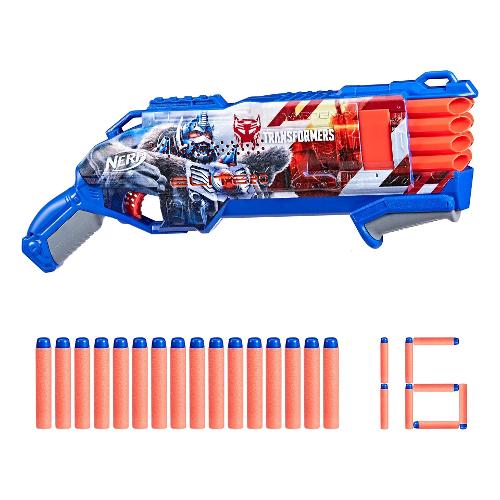 Hasbro Fucile blaster Optimus Primal Elite Transformers 16cp NERF F9715