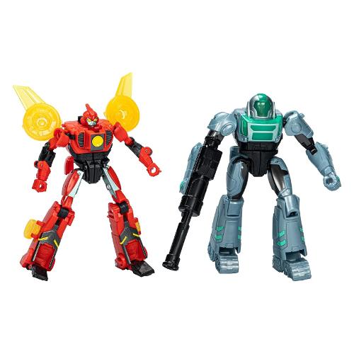 Hasbro EarthSpark Cyber-Combiner Twitch e Robby Malto TRANSFORMERS  F8438