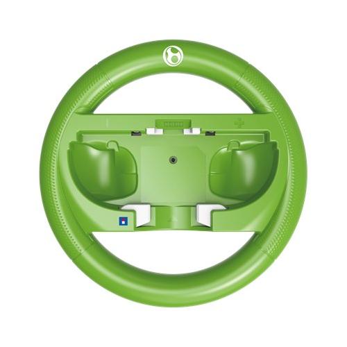 Hori Volante simulatore guida SWITCH 2 Mario Kart Racing Wheel Attachment Yoshi Green e White 1191439