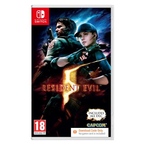 Capcom SWITCH Resident Evil 5 Digital Download PEGI 18+ 1195167