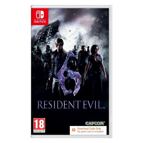 Capcom SWITCH Resident Evil 6 Digital Download PEGI 18+ 1195168