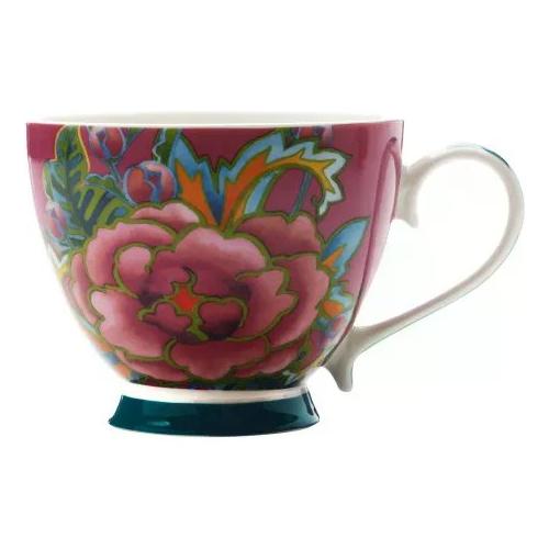 Maxwell & Williams Tazza porcellana (400ml) HANOI Flower Rose purple DI0017