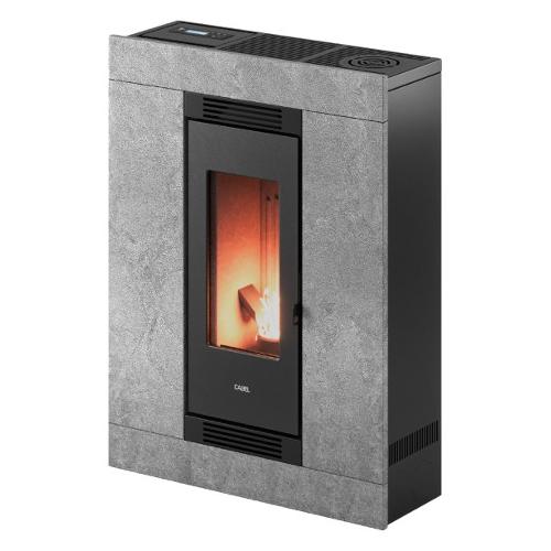 Cadel Stufa pellet 8,5kW LUCE PLUS 9 Flexit Pietra serpentino 5 stelle Classe A+ 7023147