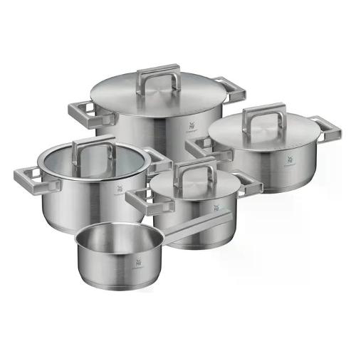 Wmf Batteria pentole Inox 5 pz ULTIMATE COOL+ Cromo satinato 1790559990