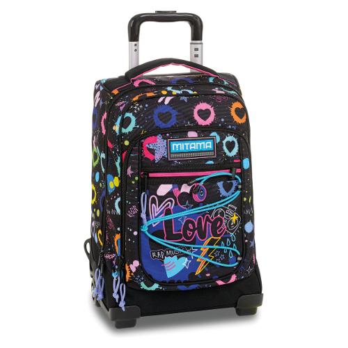 Mitama Zainetto trolley (34Lt) M POWER GIRL (35x27x51cm) Assortito 65582