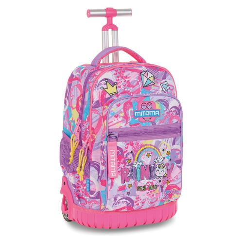 Mitama Zainetto trolley (33Lt) RUN MAXI GIRL (37x27x47cm) Assortito 65572