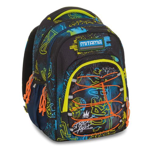 Mitama Zainetto scuola estensibile (30Lt) M POWER BOY (35x26x42cm) Assortito 64936