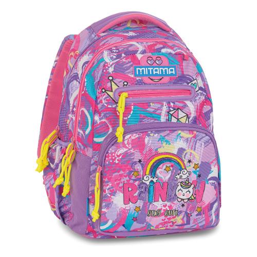 Mitama Zainetto scuola estensibile (30Lt) NEW PLUS GIRL (35x26x42cm) Assortito 64929