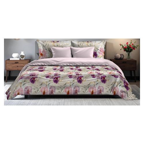 Tessitura Zambaiti Parure copripiumino due piazze BLUMY 6512 50