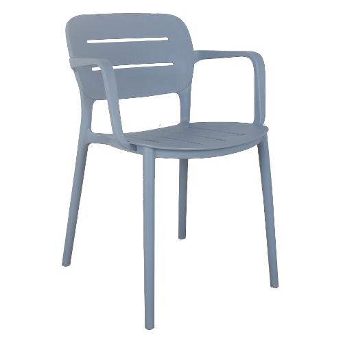 Amicasa Sedia con braccioli polipropilene CRETA Avio PP 831