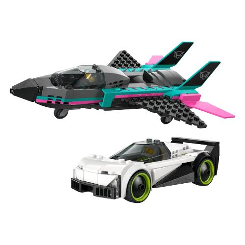 LEGO Jet contro Auto sportiva ( 259 pz ) CITY GREAT VEHICLES 6a+ 60489