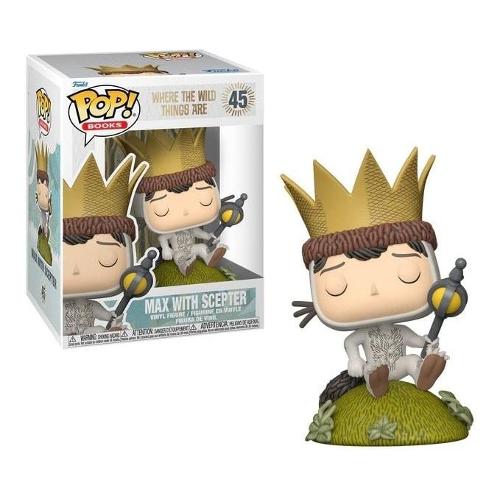 Funko POP BOOKS Where The Wild Things Are Max With Scepter 45 86577