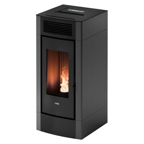 Cadel Stufa pellet 8,5kW CRISTAL 9 Airtech Antracite 5 stelle Classe A+ 7024010