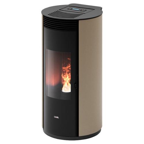 Cadel Stufa pellet 8,5kW SPIN PLUS 9 Ps Airtech Light bronze 5 stelle Classe A+ 7025068