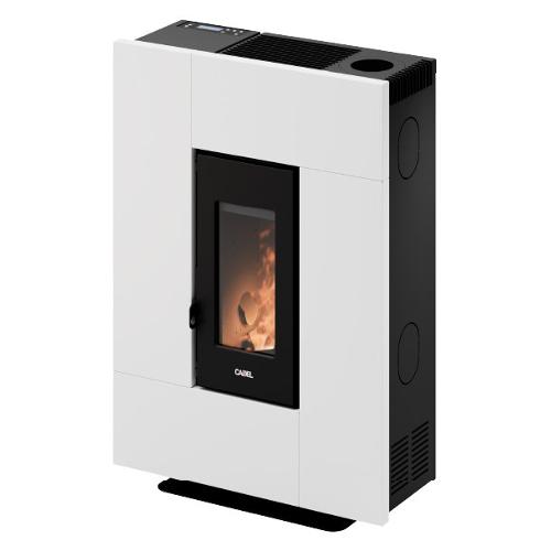 Cadel Stufa pellet 6,9kW GRACE 7 Up T2 White 5 stelle Classe A+ 7025080