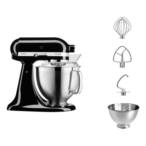 Kitchen Aid Planetaria 300W (4,8Lt) ARTISAN 5KSM185PSEOB Nero onice 859702301230
