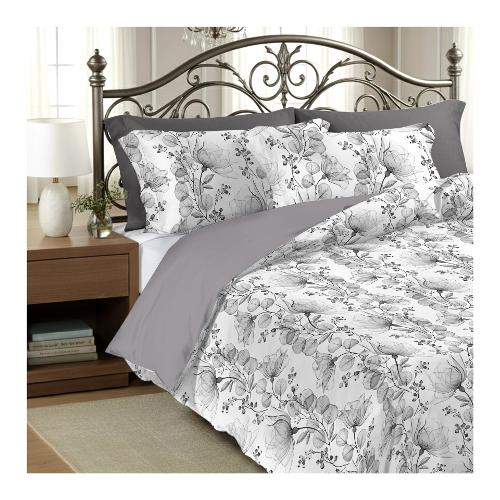 Savoltex Parure copripiumino due piazze ANGELICA Verde