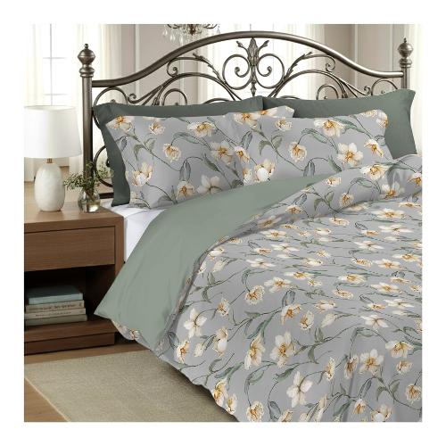 Savoltex Parure copripiumino due piazze LAVINIA Rosa