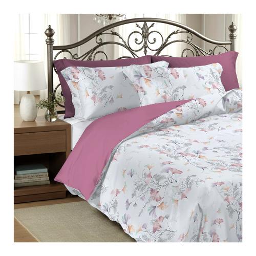 Savoltex Parure copripiumino due piazze GINKO Beige