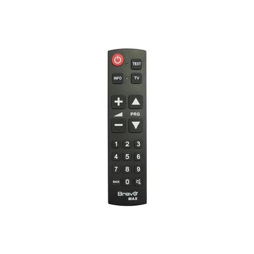 Bravo Telecomando tv programmabile MAX Black 92602669