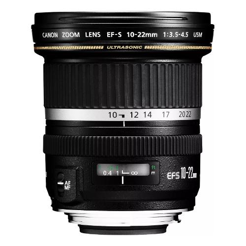Canon Grandangolo EOS Ef S 10 22mm F 3.5 4.5 Usm Black 9518A007