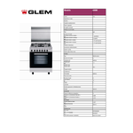 Cucina gas 4 fuochi ALPHA Inox classe A (2021) A66MI