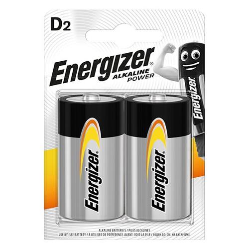 Energizer Batteria Torcia D Alcalina ALKALINE POWER 2pz