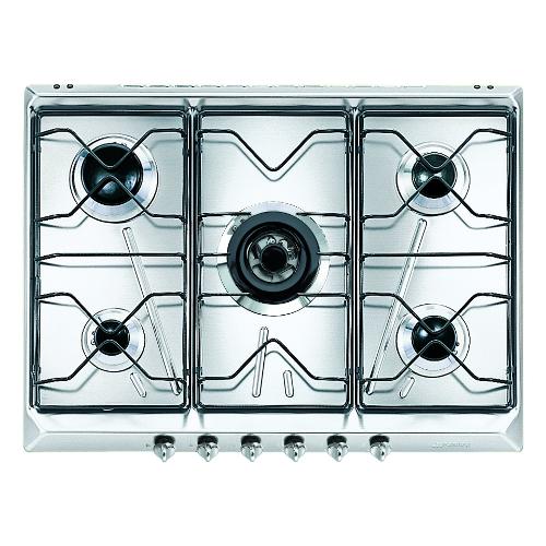 Hotpoint Piano Cottura PCN 642 IX / HA a Gas 4 Fuochi Gas Colore Inox