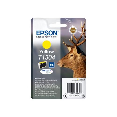 Epson Cartuccia stampante Serie Cervo Giallo DURABRITE ULTRA T1304 Xl C13T13044020