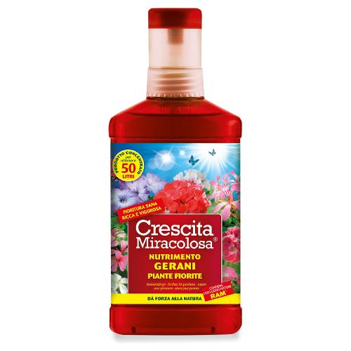 Crescita Miracolosa Concime liquido Gerani 375 ml 87635