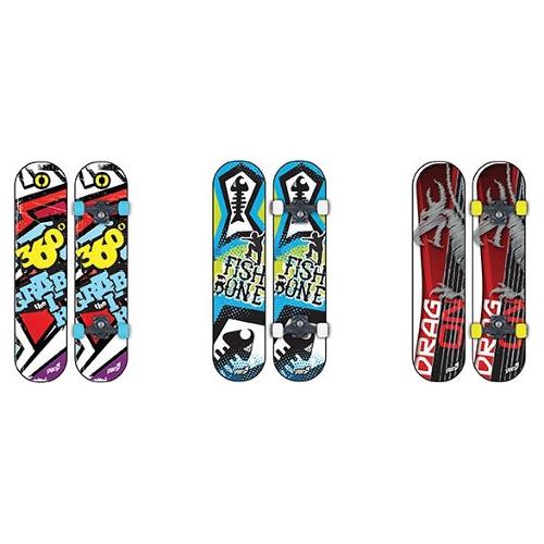 Mandelli Skateboard Double Max (max50Kg) SPORT ONE Assortito 707100021
